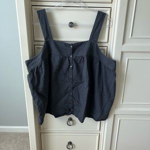 Old Navy gray tank top, size XXL